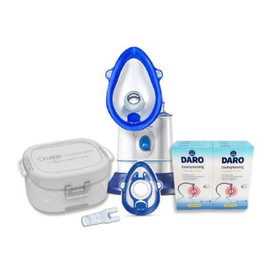 starterset universal plus inalatieapparaat met hygiene box